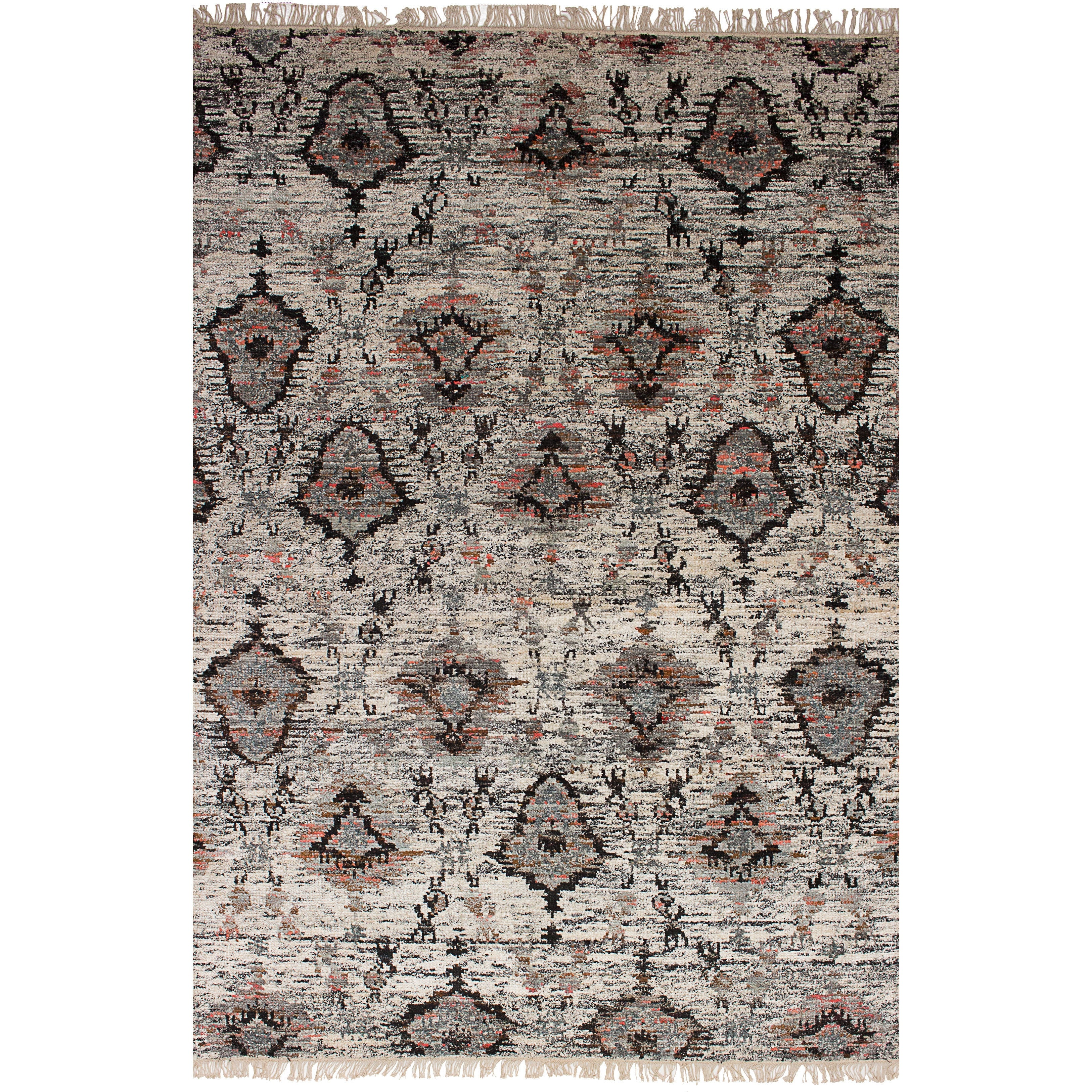 Ecarpetgallery Hand Knotted Sari Silk Cream Silk Rug 511 X 94