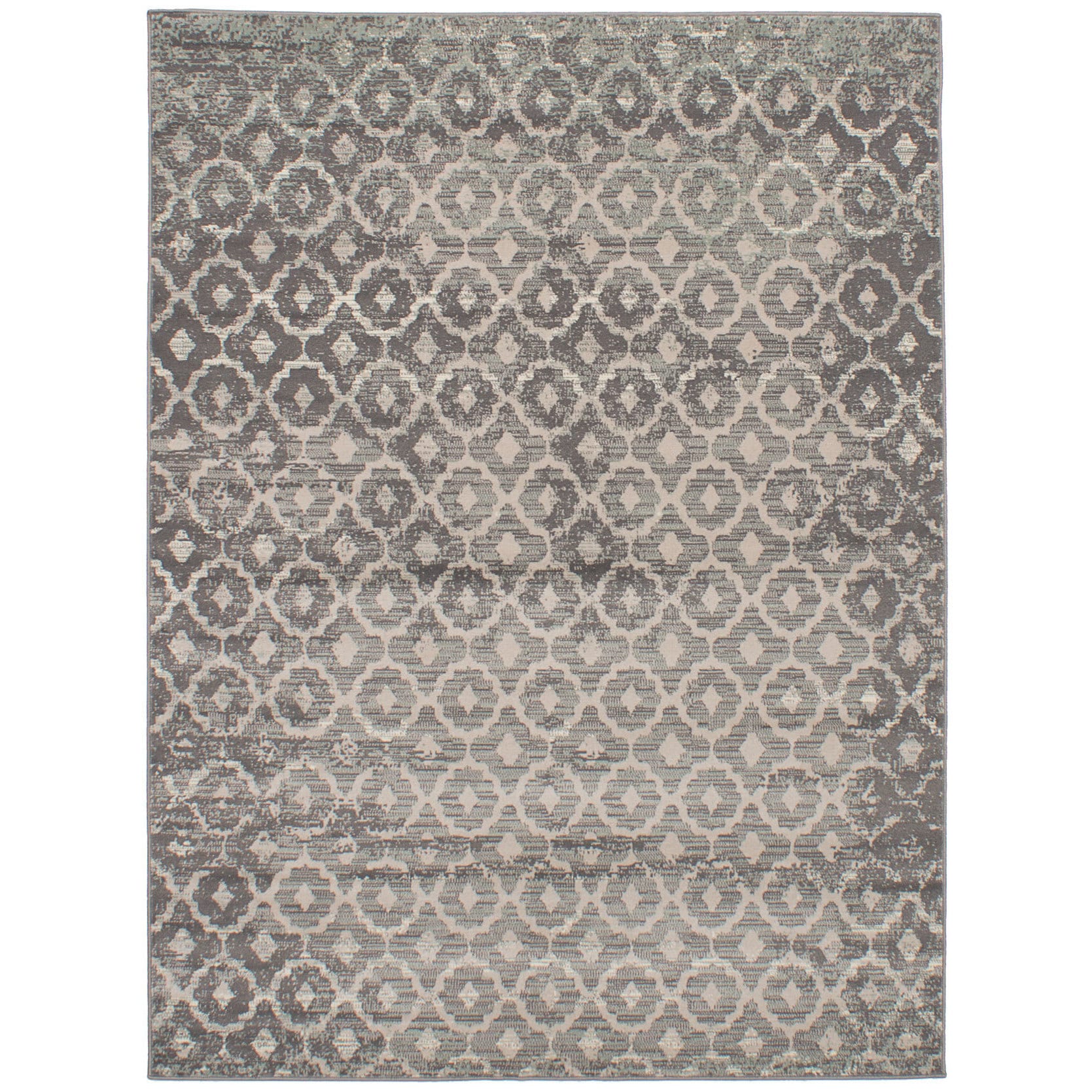 Ecarpetgallery Madiba Grey Rug 710 X 102