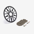EBMX Black Premium Alloy Sprockets and Chain for Sur Ron Light Bee