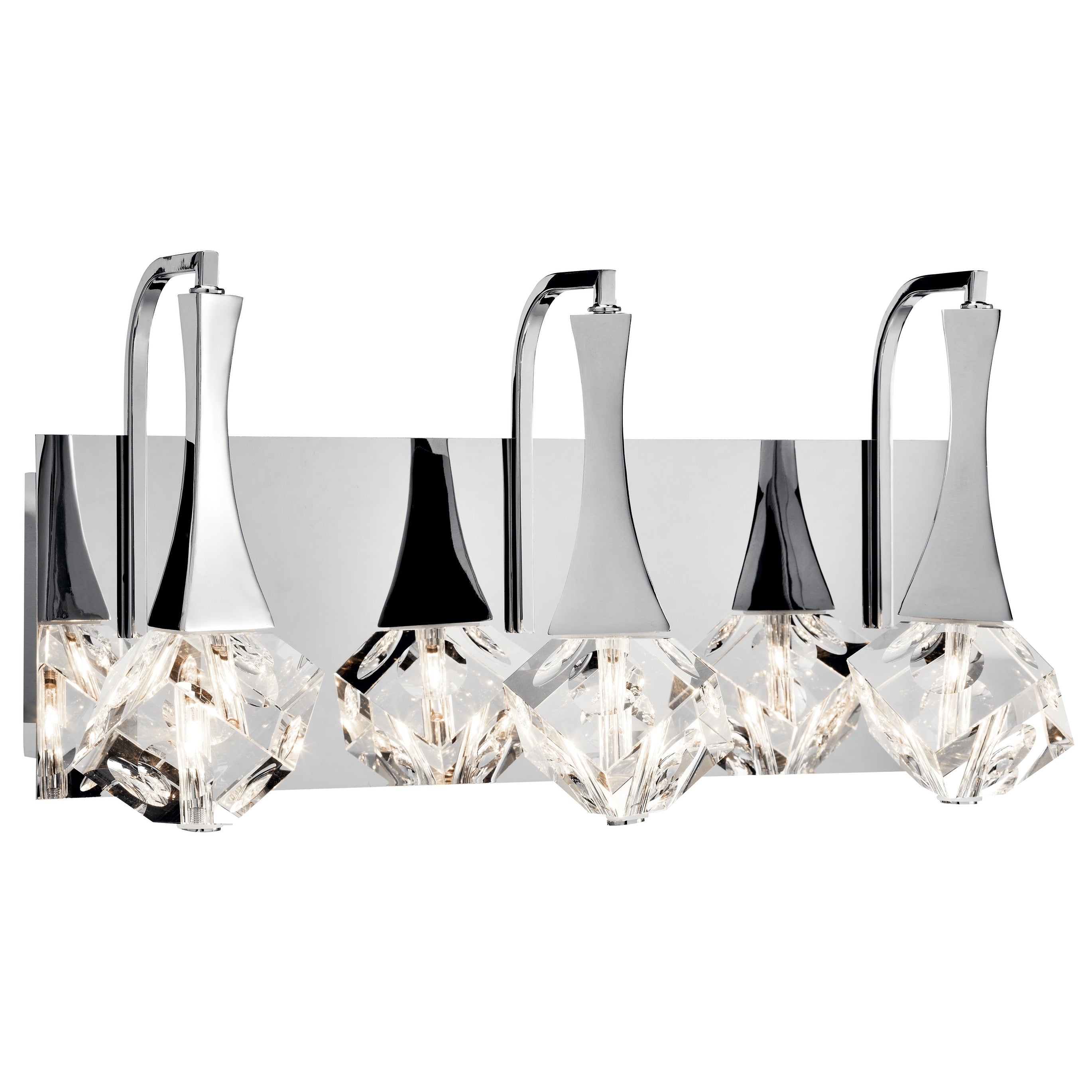 Elan Rockne Chrome 3 Light Vanity