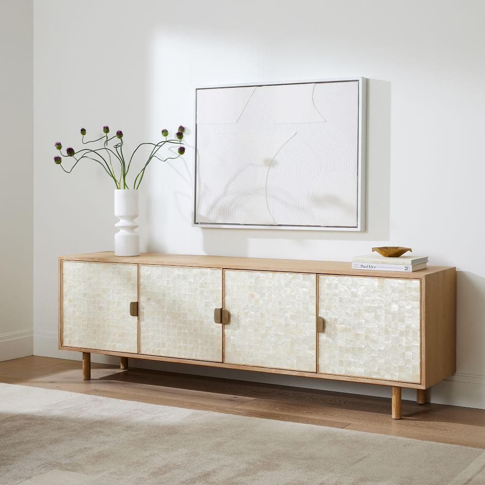 Ella Capiz Media Console (203 cm)