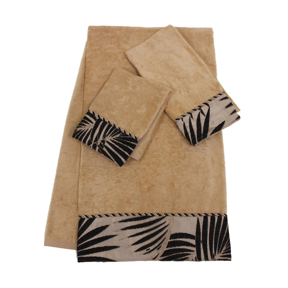 Sherry Kline Biscayne Bay Embellished 3 Piece Towel Set
