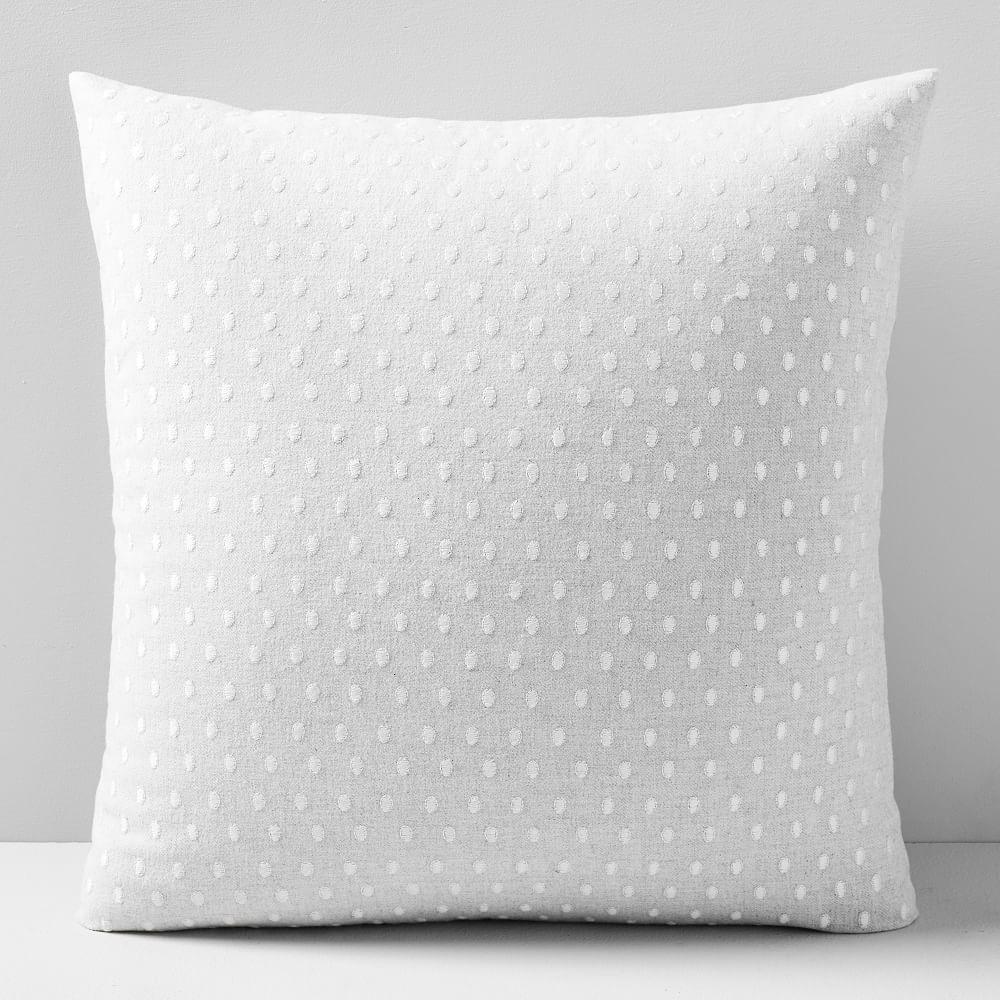 Embroidered Dot Cushion Cover