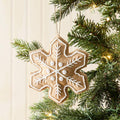 Embroidered Felt Gingerbread Bauble