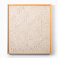 Embroidered Floral Wall Art