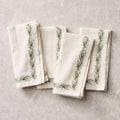 Embroidered Juniper Napkins