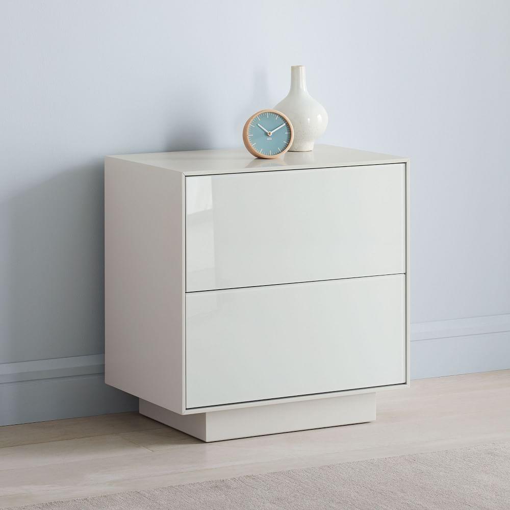 Emilia Bedside Table - Haze