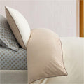 Emma Chamberlain Reversible Solid Stripe Duvet Cover & Pillowcases