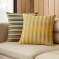 Emma Chamberlain Reversible Stripe Cushion Cover