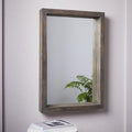 Emmerson® Modern Reclaimed Wood Wall Mirror