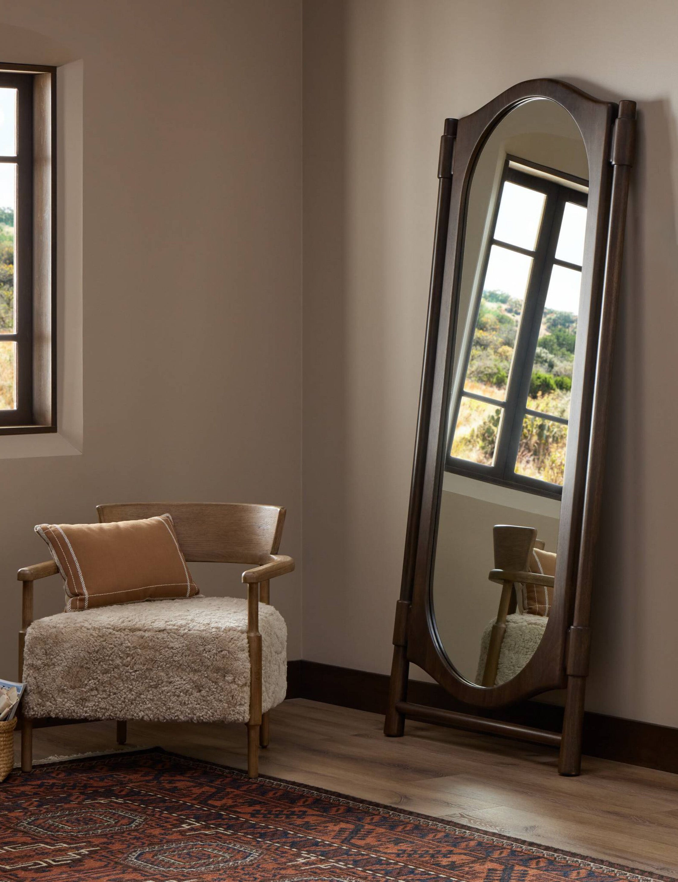 Elowyn Floor Mirror by Amber Lewis x Four Hands