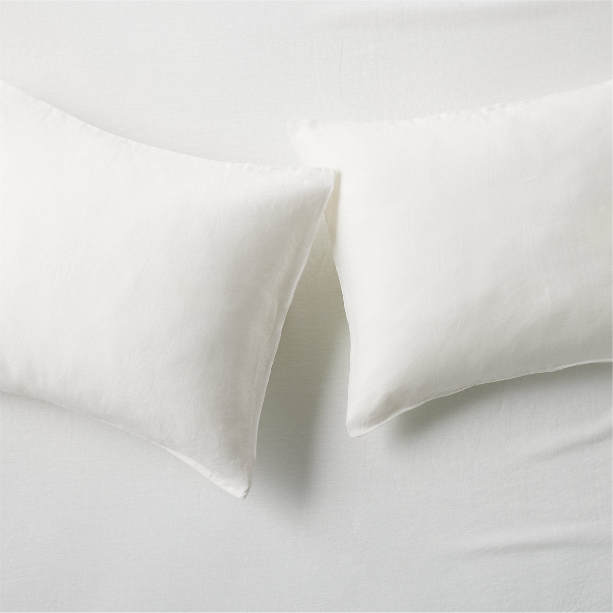 Classic EUROPEAN FLAXâ¢-Certified Linen White King Sheet Set