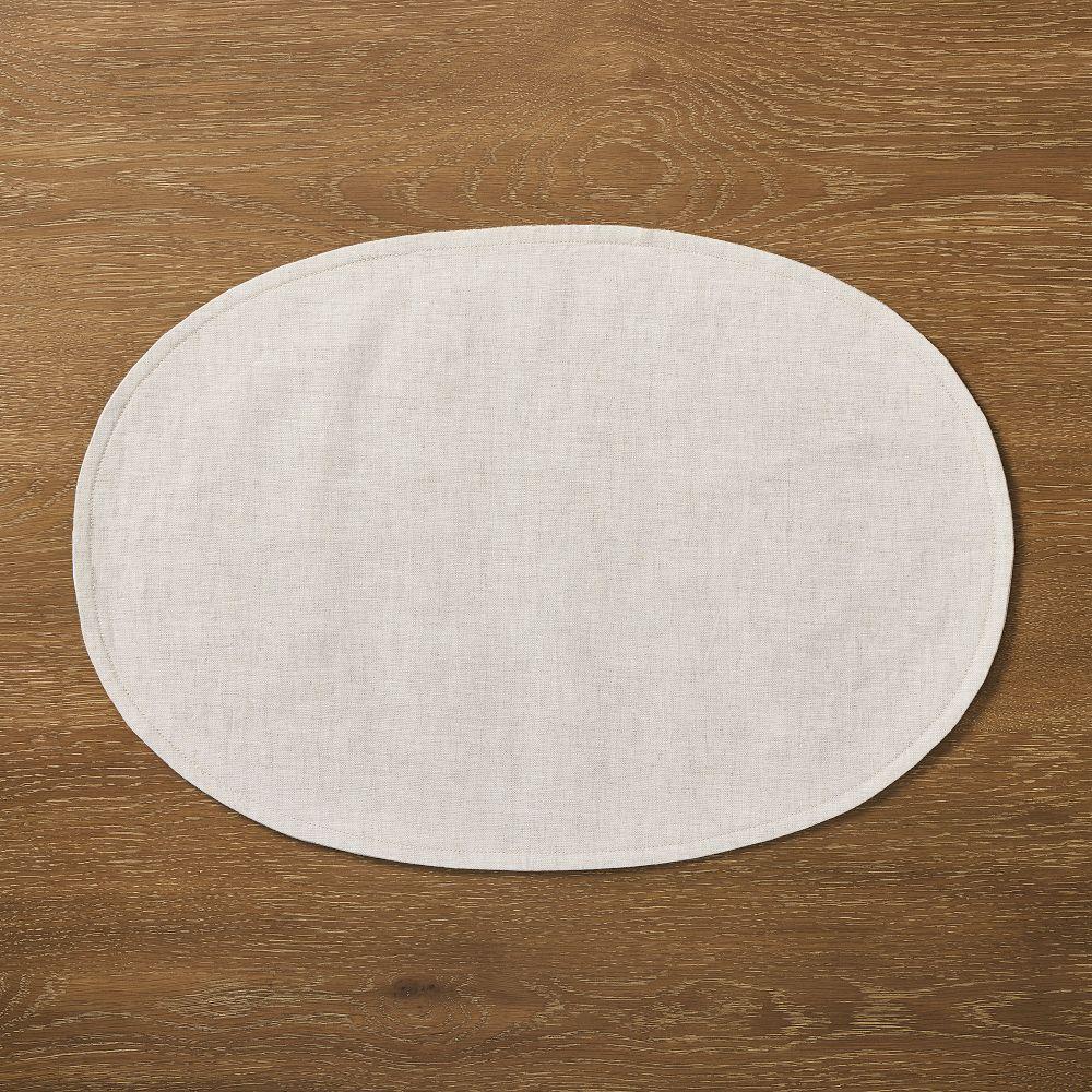 European Linen Oval Placemats