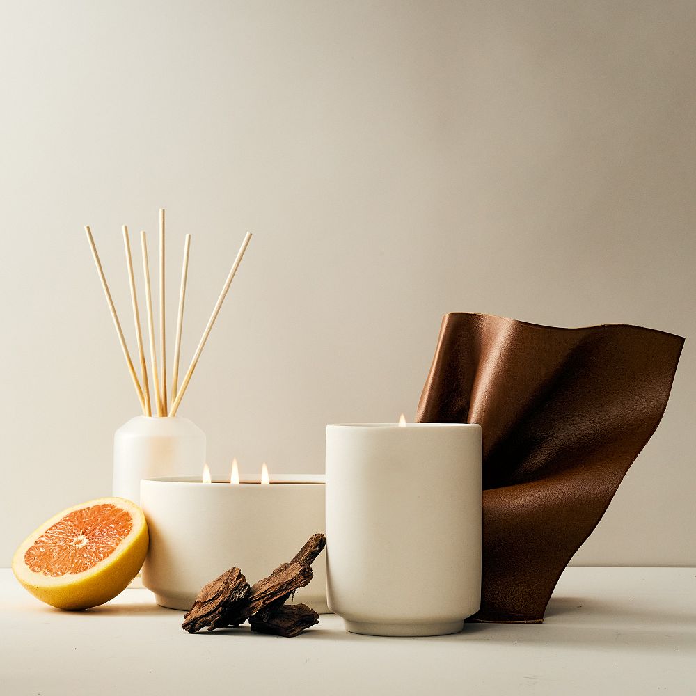 West Elm Homescent Collection - Sandalwood & Leather