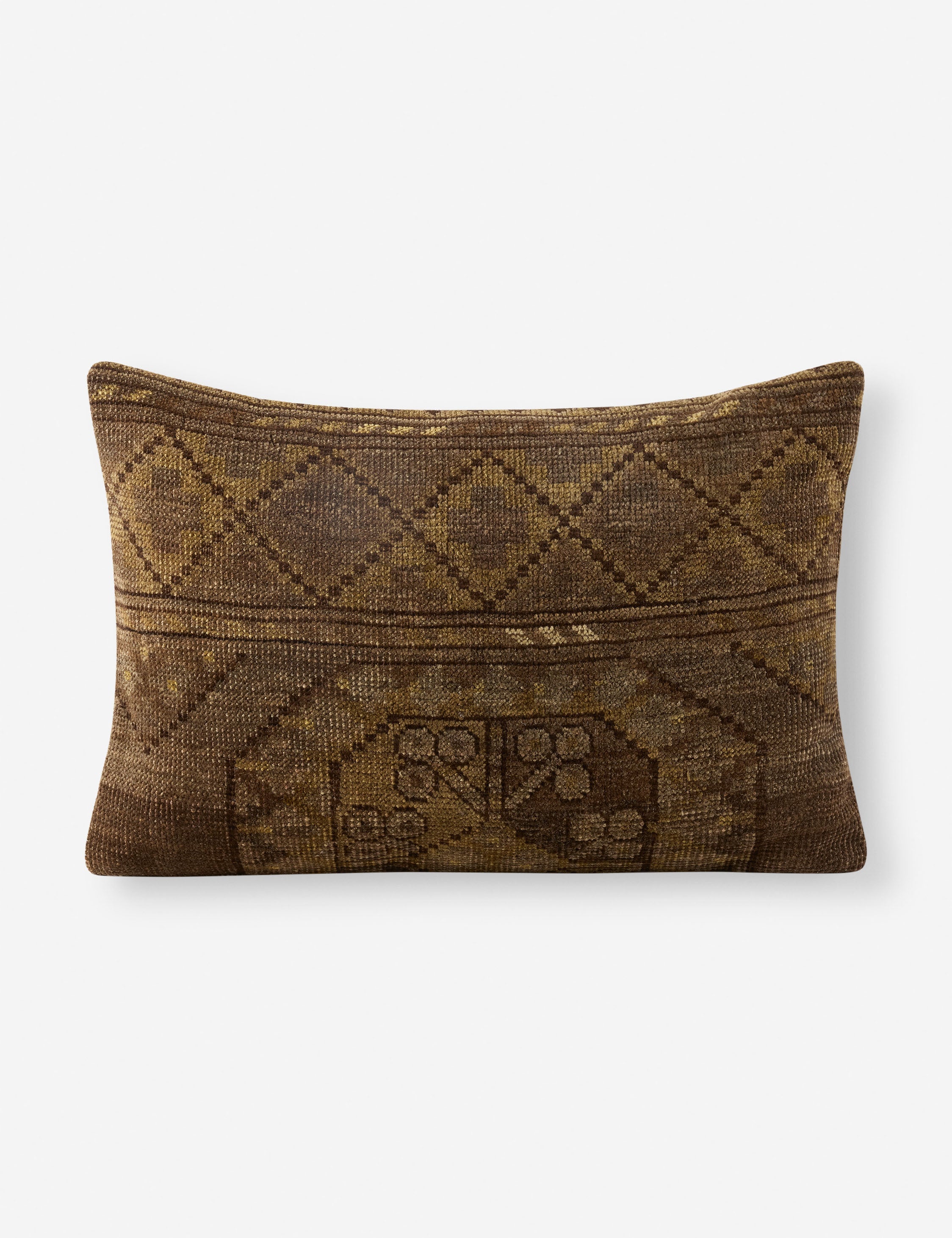 Vintage Lumbar Pillow No. 315, 16in x 24in