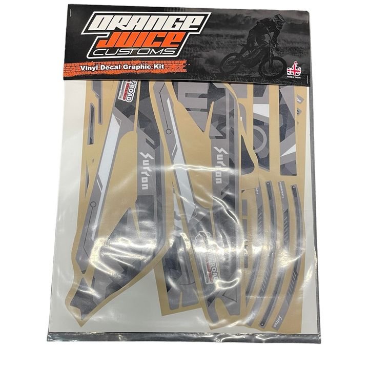 SUR RON OEM GRAPHICS KIT  – GREY CAMO GLOSS
