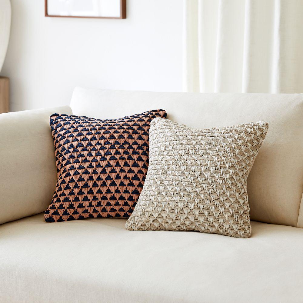 Fan Chindi Woven Cushion Cover