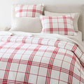 Farmhouse Plaid Duvet Cover & Pillowcases