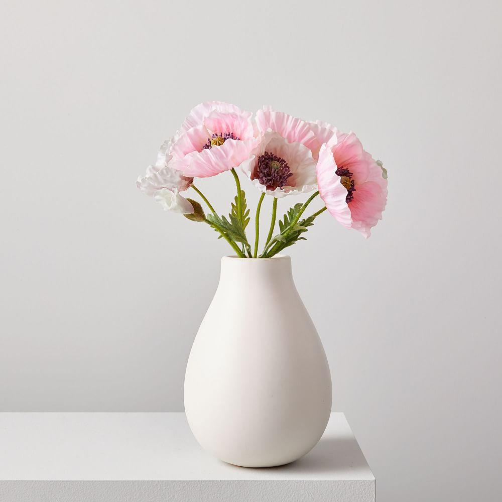 Faux Botanicals - Poppies Bouquet