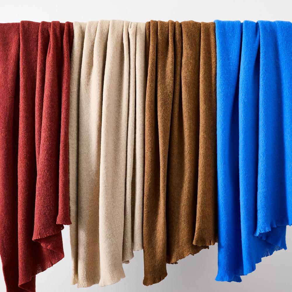 Faux Mohair Throw