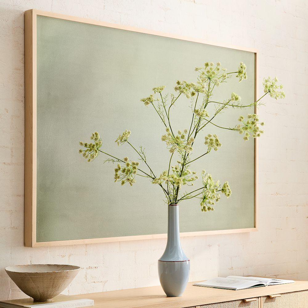 Faux Queen Anne’s Lace Green/Ivory Branch