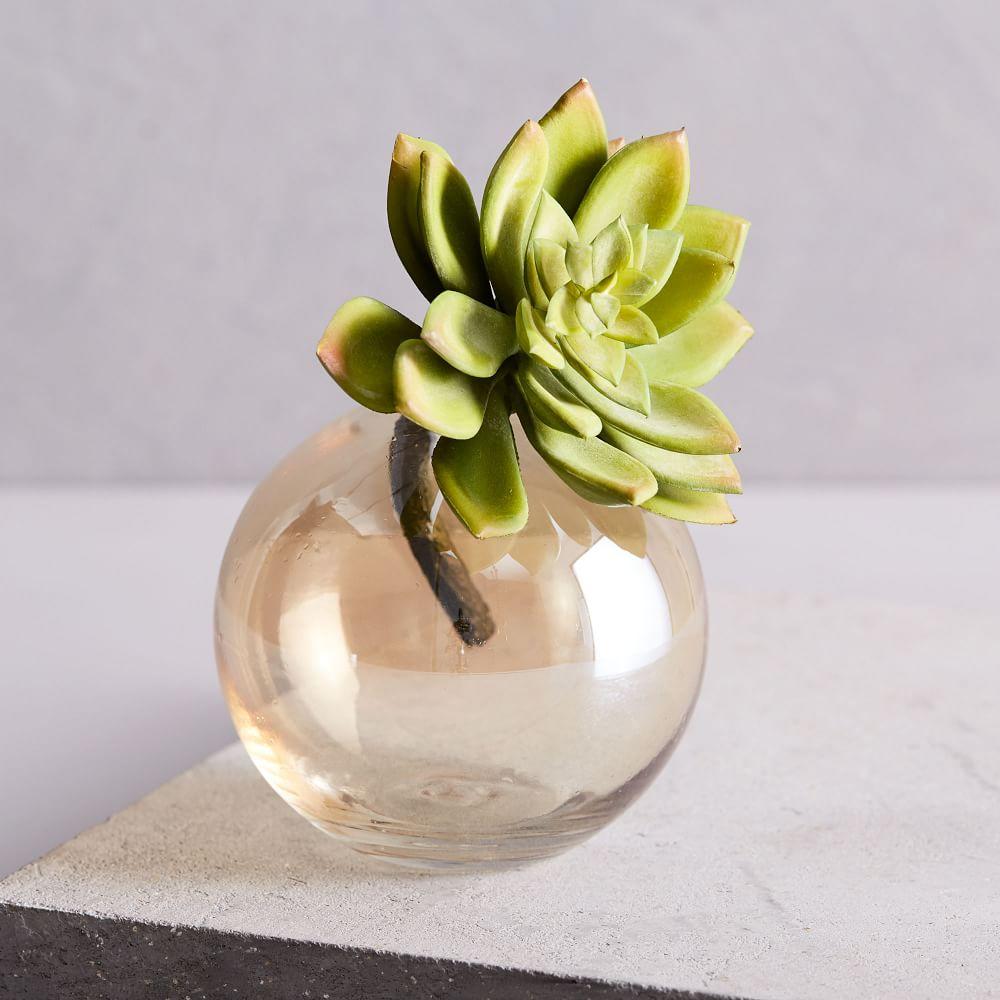 Faux Succulent Stem - Echeveria