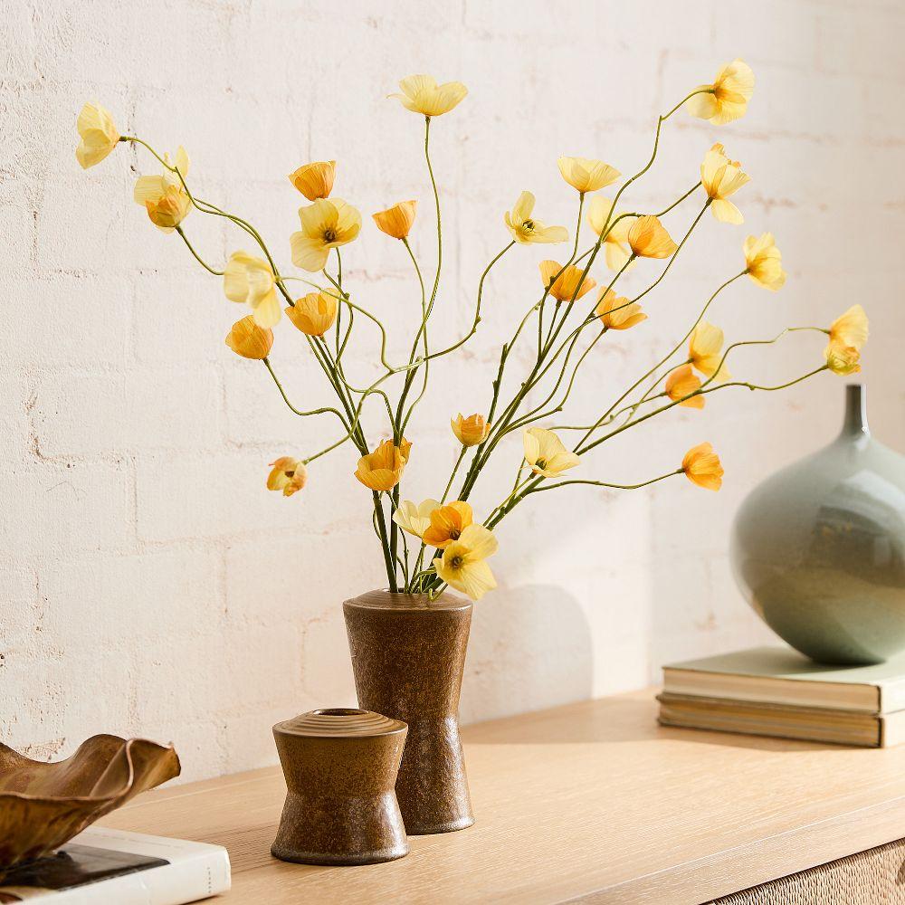 Faux Yellow Poppy Bundle