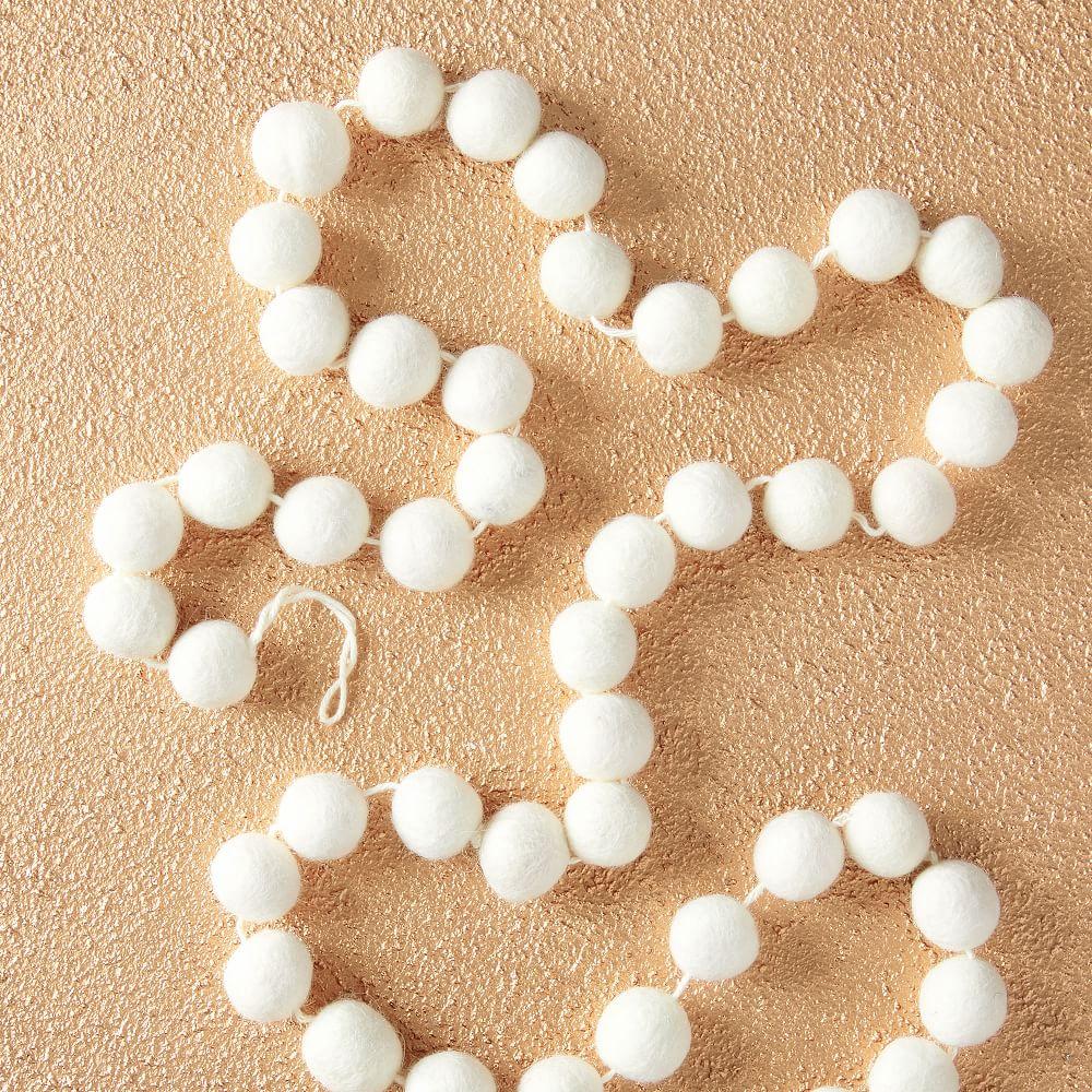 Felt Ball Garland