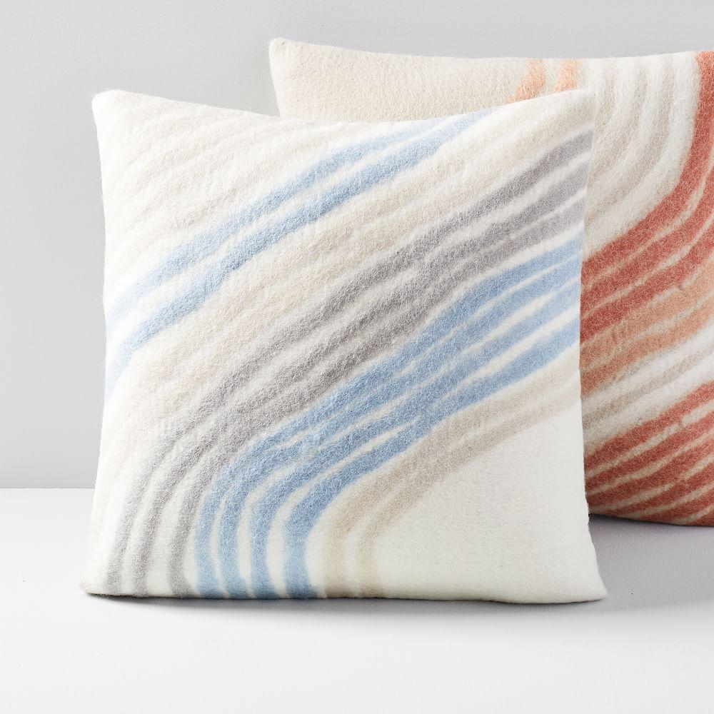 Felt Radiating Corner Cushion Cover