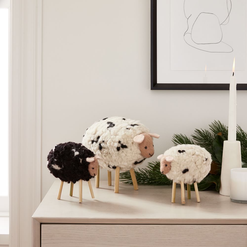 Felt Sheep Object