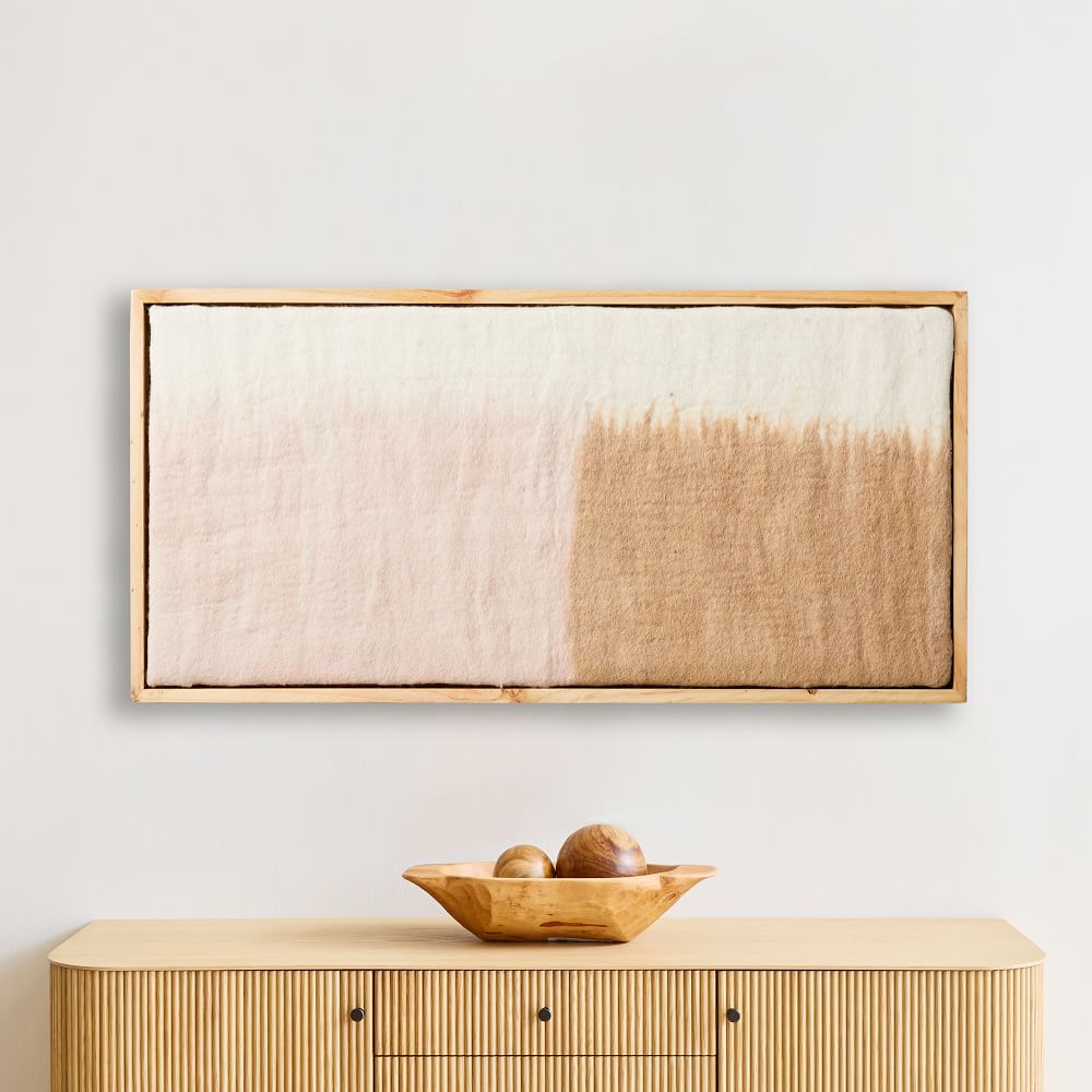 Felt Wall Art - Pink