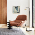 Fillmore Mid-Century Modern Armchair - Burnt Umber