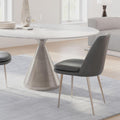 Finley Low-Back Leather Dining Chair