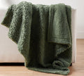 Pottery Barn Fireside Cosy Sherpa Reversible Throw
