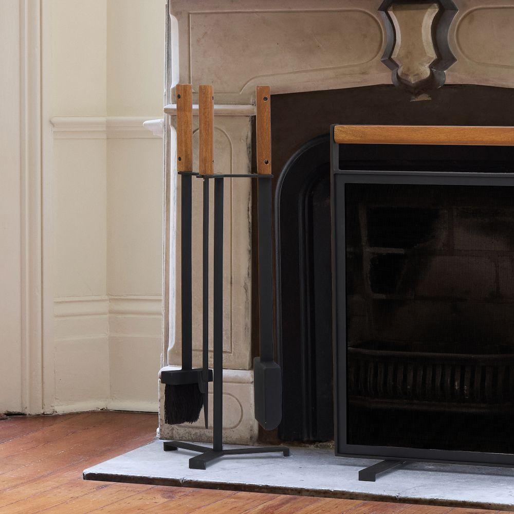 Flank Fireplace Tools