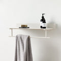 Floating Lines Metal All-in-One Shelf - White