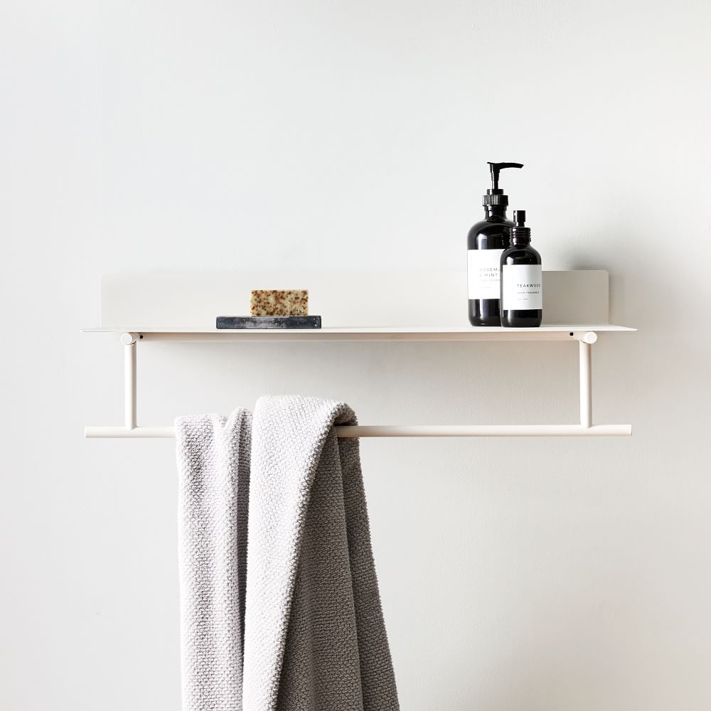 Floating Lines Hanging Shelf