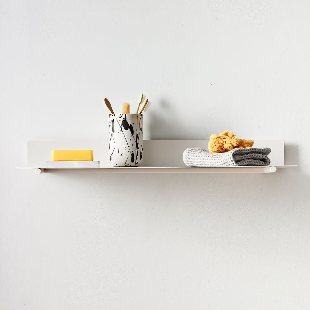 Floating Lines Single Shelf