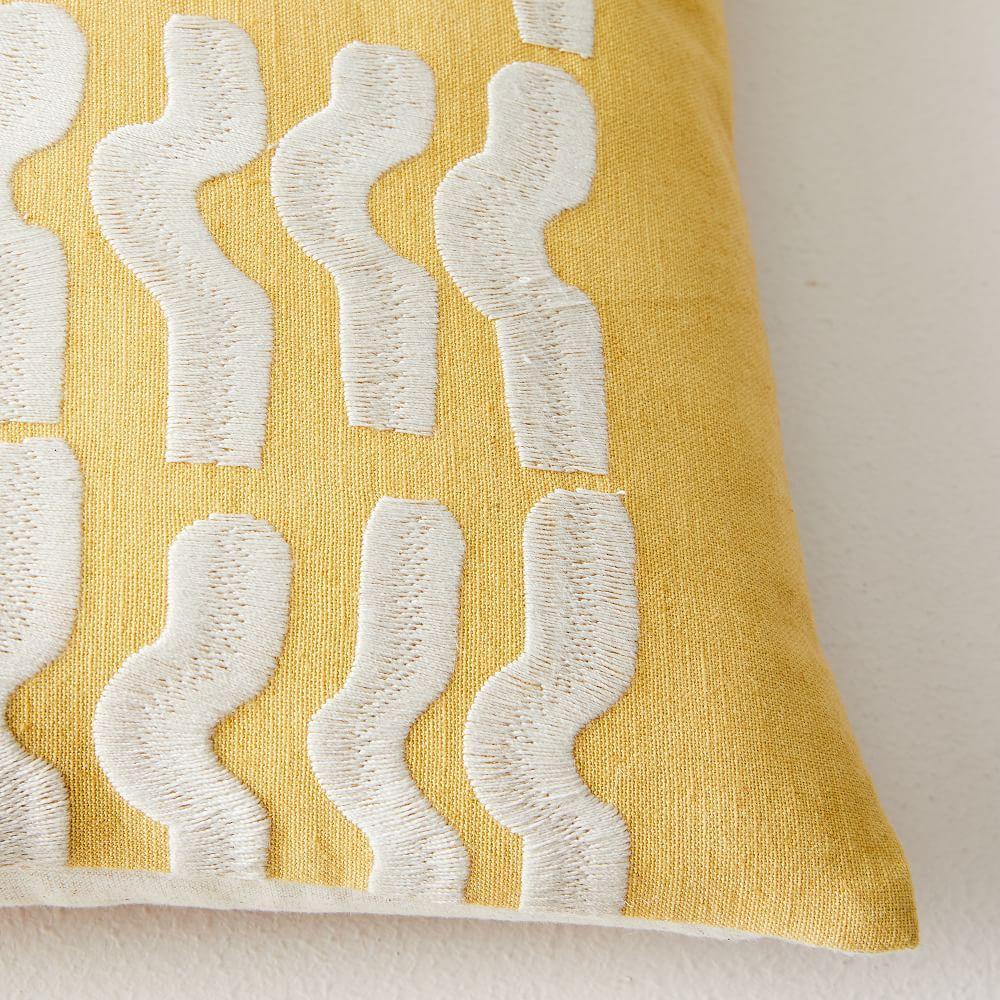 Floating Waves Lumbar Cushion Cover