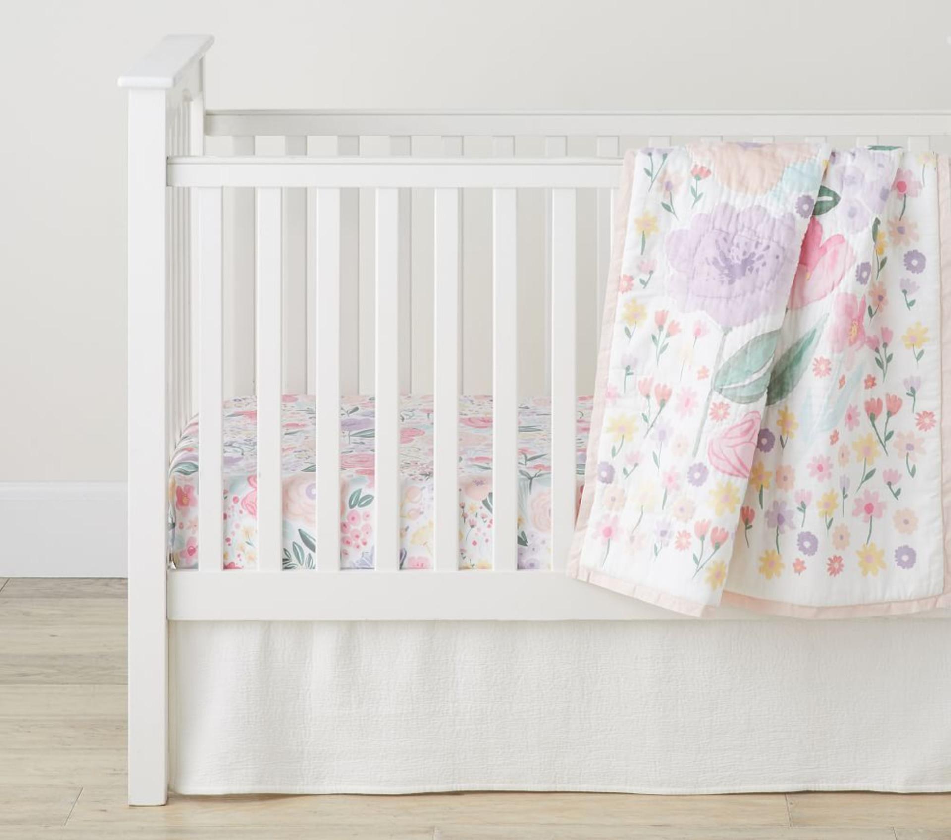 Flora Toddler Bedspread