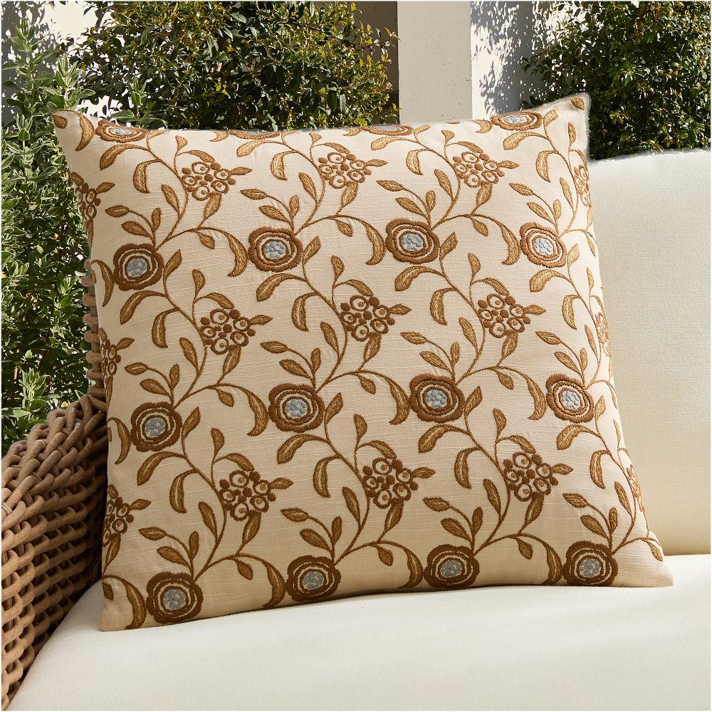 Floral Vine Cushion Cover