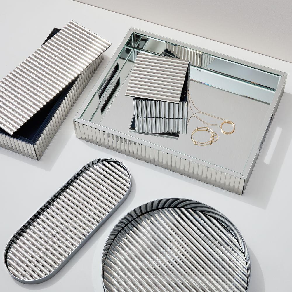 Fluted Mirror Vanity Collection