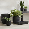 Fluted Indoor/Outdoor Planters - White