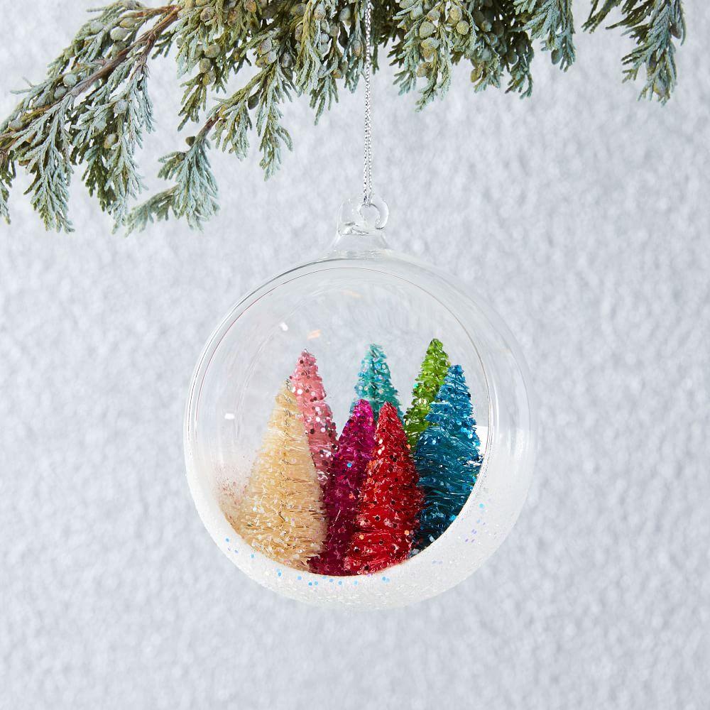 Forest In Glass Ball Bauble
