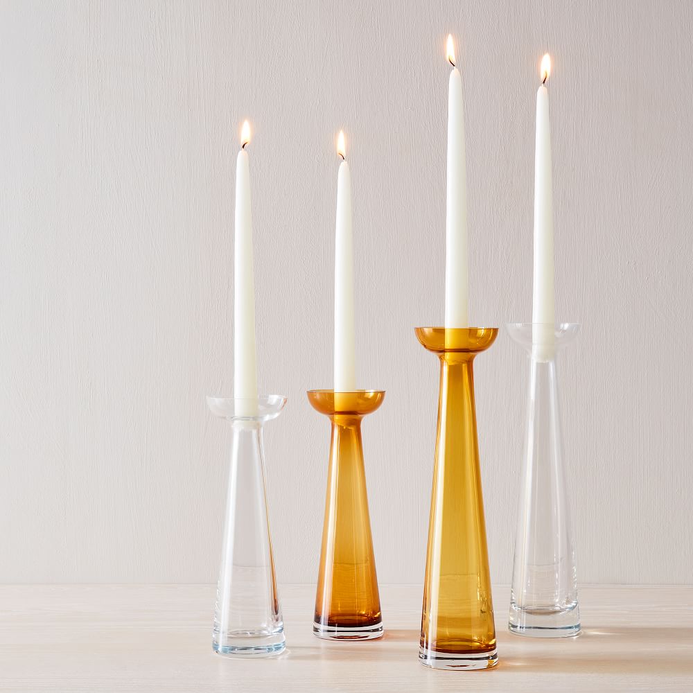 Foundations Glass Candleholders