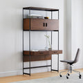 Foundry Desk - Dark Walnut
