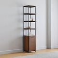 Foundry Narrow Bookcase - Dark Walnut