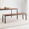 Frame Dining Bench (122 cm) - Walnut