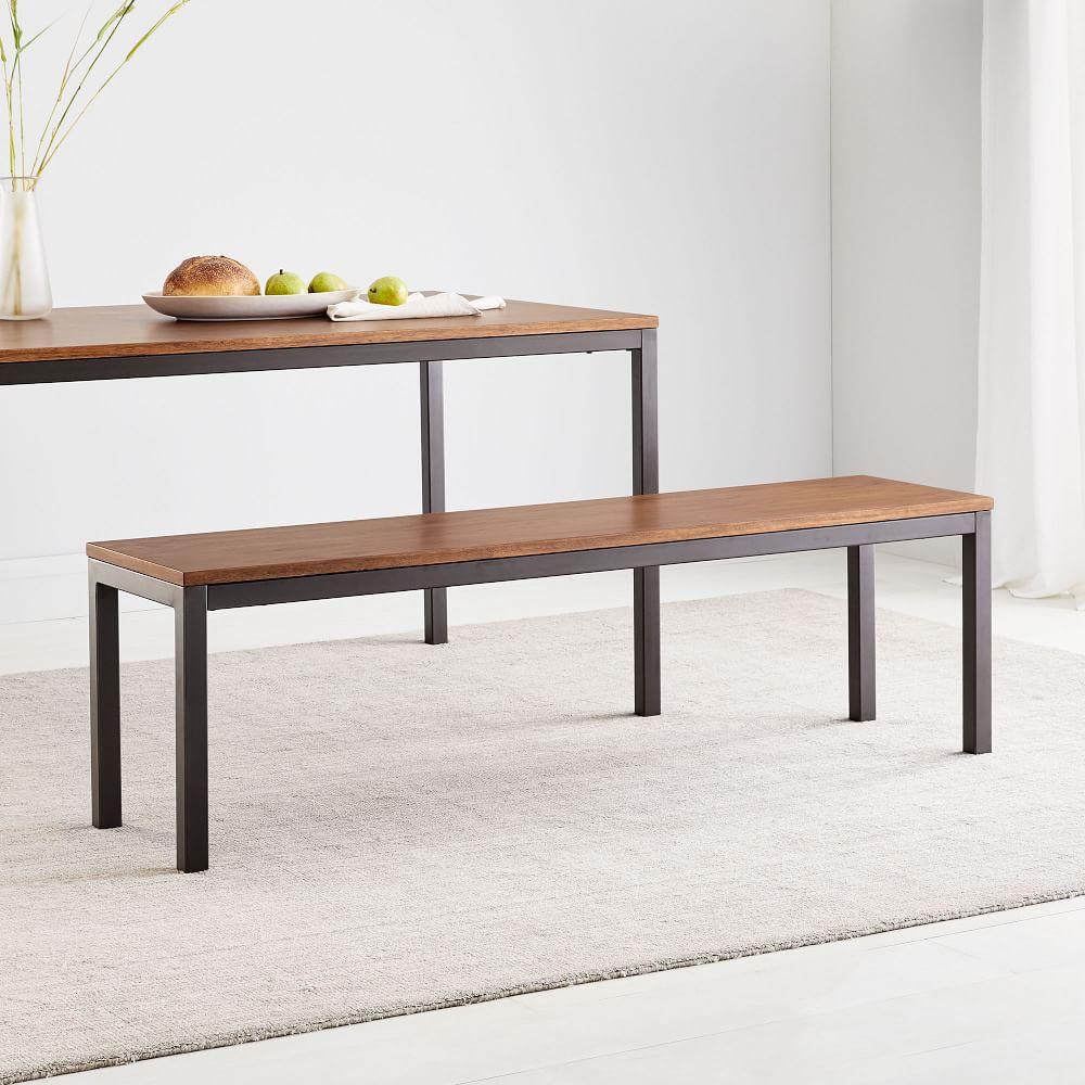 Frame Dining Bench (122 cm) - Walnut