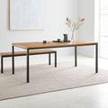 Frame Dining Table - Caramel